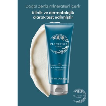Avon Planet Spa The Tranquility Ritual Ölüdeniz Mineralli Krem Tüp Yüz Peelingi 75 ml