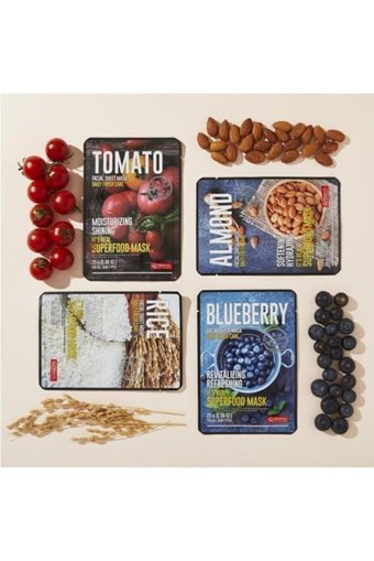 Dermal Superfood Nemlendiricili Kağıt Yüz Maskesi 5 Adet