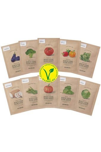 Skinfood Cabbage Sous Vide Nemlendiricili Kağıt Yüz Maskesi 50 gr