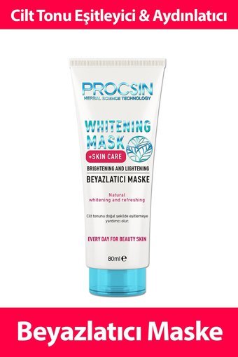 Procsin Beyazlatıcı Soyulabilir Krem Yüz Maskesi 80 ml