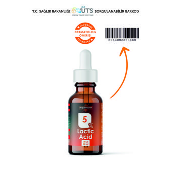 Doğal Eczane Laktik Asit %5 Serum Şişe Yüz Peelingi 30 ml