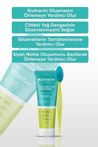 Propeeling By Bubbly Gözenek Temizleyici Siyah Nokta Karşıtı Leke Giderici Krem Stick Yüz Peelingi 50 ml