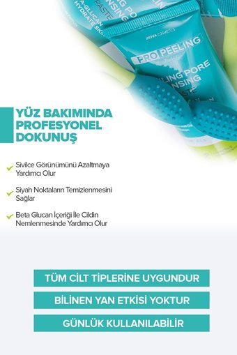 Propeeling By Bubbly Gözenek Temizleyici Siyah Nokta Karşıtı Leke Giderici Krem Stick Yüz Peelingi 50 ml