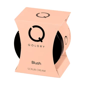 Qolory Blush Siyah Nokta Karşıtı Krem Kavanoz Yüz Peelingi 150 ml
