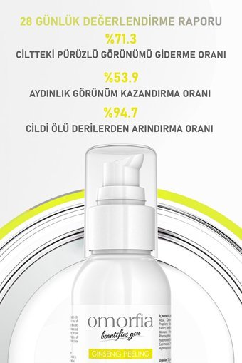 Omorfia Yenileyici Peeling Leke Giderici Köpük Stick Yüz Peelingi 100 ml