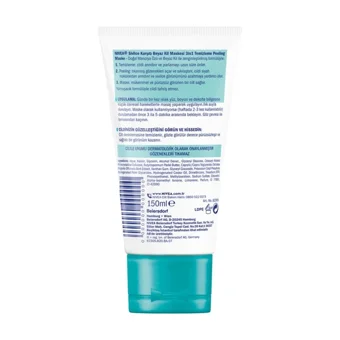 Nivea 3'ü 1 Arada Siyah Nokta Karşıtı Leke Giderici Sıkılaştırıcı Krem Maske Yüz Peelingi 150 ml