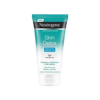 Neutrogena Skin Detox Siyah Nokta Karşıtı Leke Giderici Sıkılaştırıcı Jel Maske Yüz Peelingi 150 ml