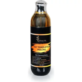 First Life Cosmetic Arındırıcı Canlandırıcı Siyah Nokta Karşıtı Krem Kavanoz Yüz Peelingi 200 ml