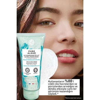 Yves Rocher Pure Algue Jel Tüp Yüz Peelingi 75 ml