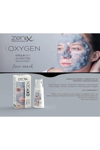 Zenix Oxygen Face Krem Yüz Maskesi 70 ml