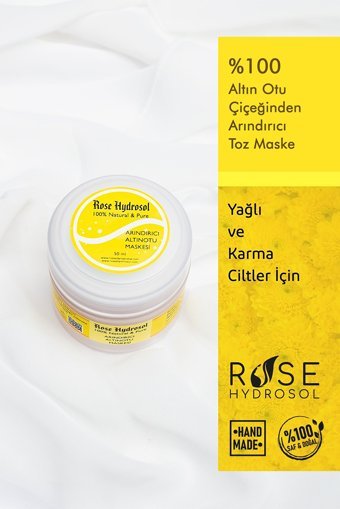 Rose Ölmez Otu Toz Yüz Maskesi 50 ml