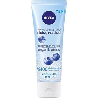 Nivea Visage Organik Pirinçli Leke Giderici Jel Tüp Yüz Peelingi 75 ml