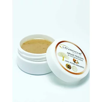 Lovroche Saf Argan Krem Kavanoz Yüz Peelingi 10 ml