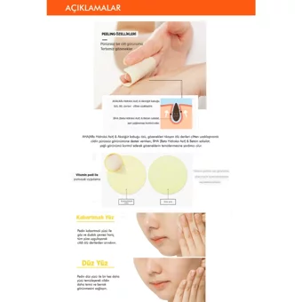 Mıssha Ac Pad Leke Giderici Sıkılaştırıcı Serum Ped Yüz Peelingi 80 ml