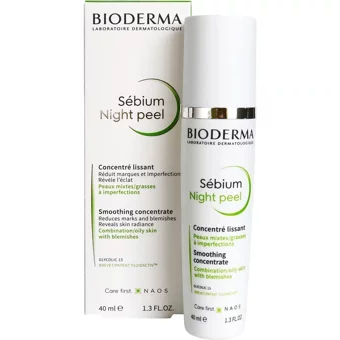 Bioderma Sebium Night Siyah Nokta Karşıtı Serum Tüp Yüz Peelingi 40 ml