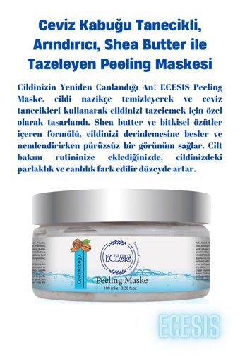 Ecesis Krem Maske Yüz Peelingi 100 ml