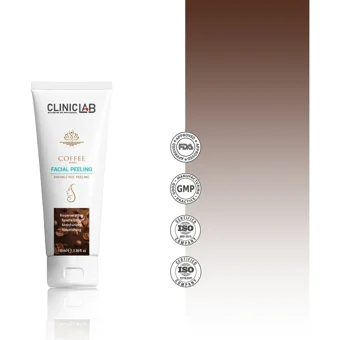 Cliniclab Kahveli Sıkılaştırıcı Krem Tüp Yüz Peelingi 100 ml