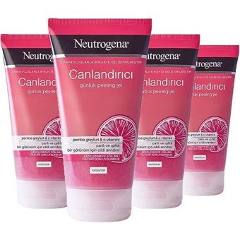 Neutrogena Canlandırıcı Leke Giderici Sıkılaştırıcı Jel Tüp Yüz Peelingi 4x150 ml