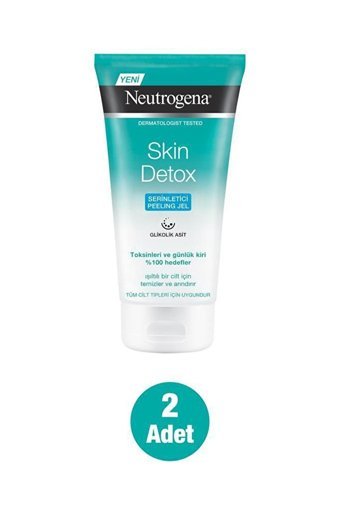 Neutrogene Skin Detox Leke Giderici Jel Maske Yüz Peelingi 2x150 ml