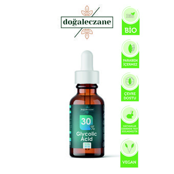 Doğal Eczane Glikolik Asit %30 Serum Şişe Yüz Peelingi 3x30 ml