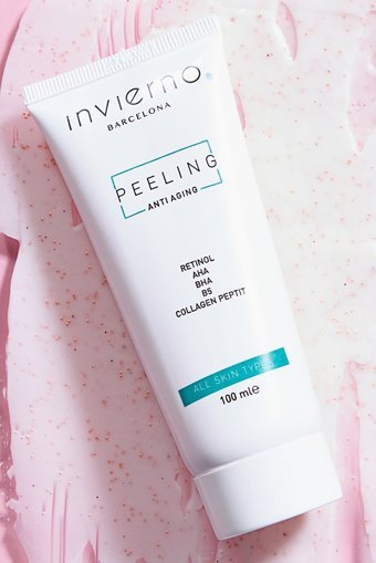 Invierno Barcelona Llc. Yaşlanmayı Önlemeye Yardımcı Krem Tüp Yüz Peelingi 100 ml