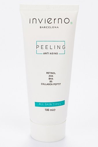 Invierno Barcelona Llc. Yaşlanmayı Önlemeye Yardımcı Krem Tüp Yüz Peelingi 100 ml