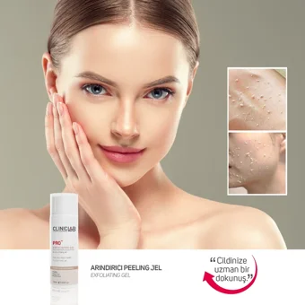 Cliniclab Pro Exfoliating Arındırıcı Jel Şişe Yüz Peelingi 100 ml