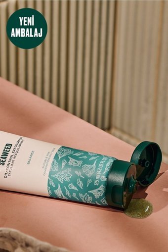 The Body Shop Seaweed Gözenek Temizleyici Jel Tüp Yüz Peelingi 125 ml