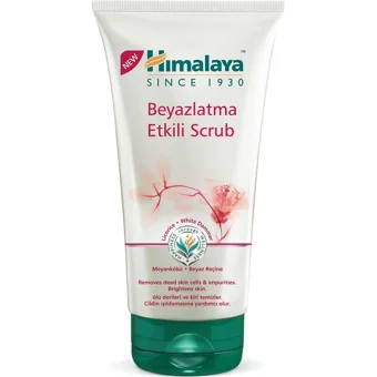 Himalaya Beyazlatma Etkili Krem Tüp Yüz Peelingi 75 ml