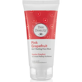 Bee Beauty Greyfurt 3ın1 Siyah Nokta Karşıtı Jel Tüp Yüz Peelingi 150 ml
