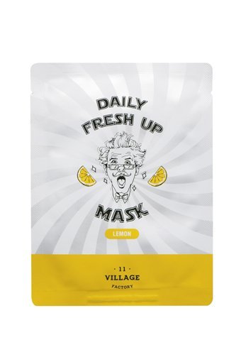 Village 11 Factory Active Clean Lemon Nemlendiricili Kağıt Yüz Maskesi 20 gr