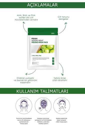 Pekah Aha-Bha-Pha Kağıt Yüz Maskesi 25 ml