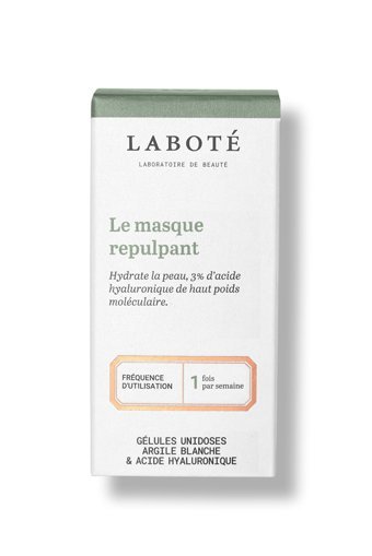 Labote Dolgunlaştırıcı Nemlendiricili Toz Yüz Maskesi 4 Kapsül