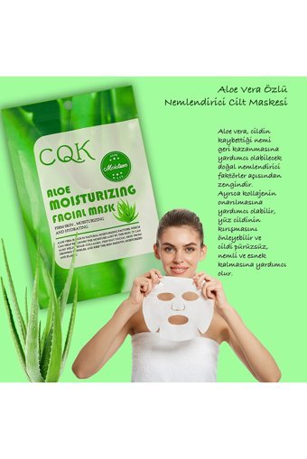 Xolo Nem Bombası Nemlendirici Sıkılaştırıcı Aloe Veralı Nemlendiricili Kağıt Yüz Maskesi 5x150 ml