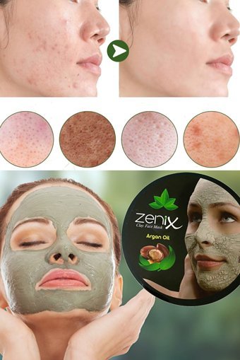 Utelips Argan Özlü Killi Jel Yüz Maskesi