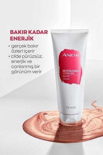 Avon Anew Soyulabilir Jel Yüz Maskesi 75 ml