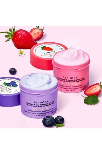 Sephora Prebiotic Smoothie Nemlendiricili Krem Yüz Maskesi 50 ml