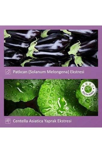 Bioaqua Patlıcanlı Arındırıcı Aydınlatıcı Nemlendirici Killi Nemlendiricili Krem Yüz Maskesi 50 gr