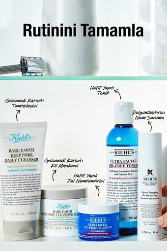 Kiehl'S Rare Earth Killi Nemlendiricili Krem Yüz Maskesi 125 ml
