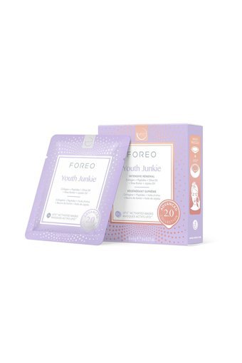 Foreo Youth Junkie Nemlendiricili Kağıt Yüz Maskesi 6 Adet