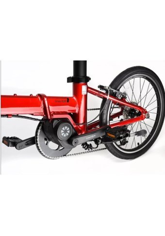 Dahon Unio E20 200 W 50 Km Menzil 9 Vites Katlanır Elektrikli Şehir / Tur Bisiklet Kırmızı