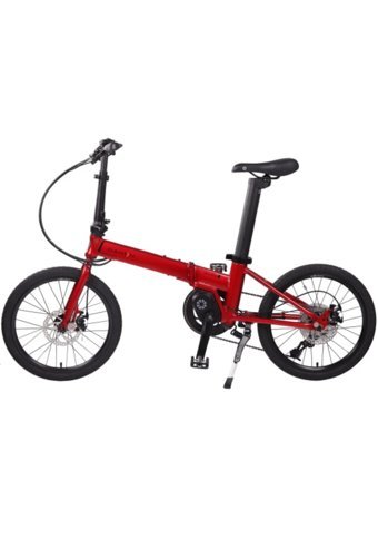 Dahon Unio E20 200 W 50 Km Menzil 9 Vites Katlanır Elektrikli Şehir / Tur Bisiklet Kırmızı