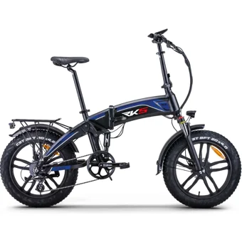 RKS Rd8 250 W 80 Km Menzil 7 Vites Elektrikli Şehir / Tur Bisiklet Siyah Mavi