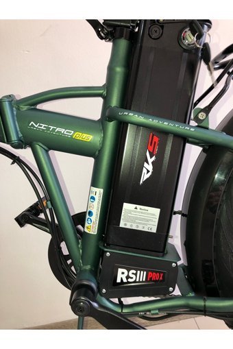 RKS Rs-3 Pro X 250 W 40 Km Menzil 7 Vites Elektrikli Şehir / Tur Bisiklet Yeşil