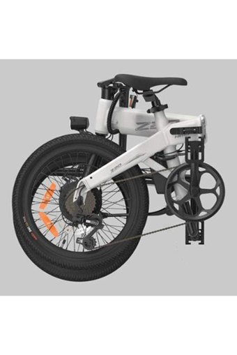 Himo Z20 250 W 80 Km Menzil 6 Vites Katlanır Elektrikli Şehir / Tur Bisiklet Beyaz Siyah