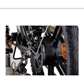RKS DS10 Pro Alfa Romeo R-1 250 W 35 Km Menzil 7 Vites Katlanır Elektrikli Şehir / Tur Bisiklet Siyah