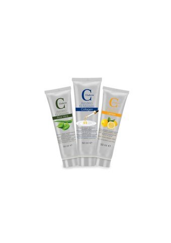 Claderm Collagen-Lemon Killi Aloe Veralı Nemlendiricili Krem Yüz Maskesi 3x50 ml