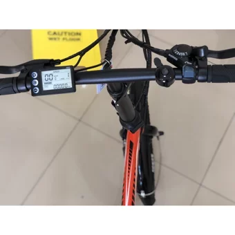 RKS MX25 Plus 250 W 25 Km Menzil 6 Vites Elektrikli Şehir / Tur Bisiklet Beyaz Kırmızı