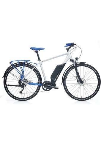 Carraro E Time Mars 250 W 9 Vites Elektrikli Şehir / Tur Bisiklet Beyaz Mavi