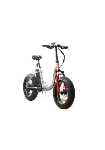 Kron EFT 100 250 W 50 Km Menzil 7 Vites Katlanır Elektrikli Şehir / Tur Bisiklet Beyaz Kırmızı